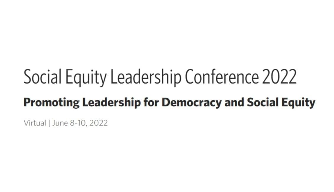 Social Equity Leadership Conference 2022 EventSpy